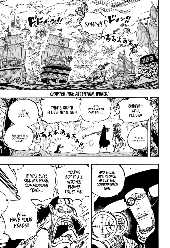 One Piece Chapter 1108- TCB scan Tech