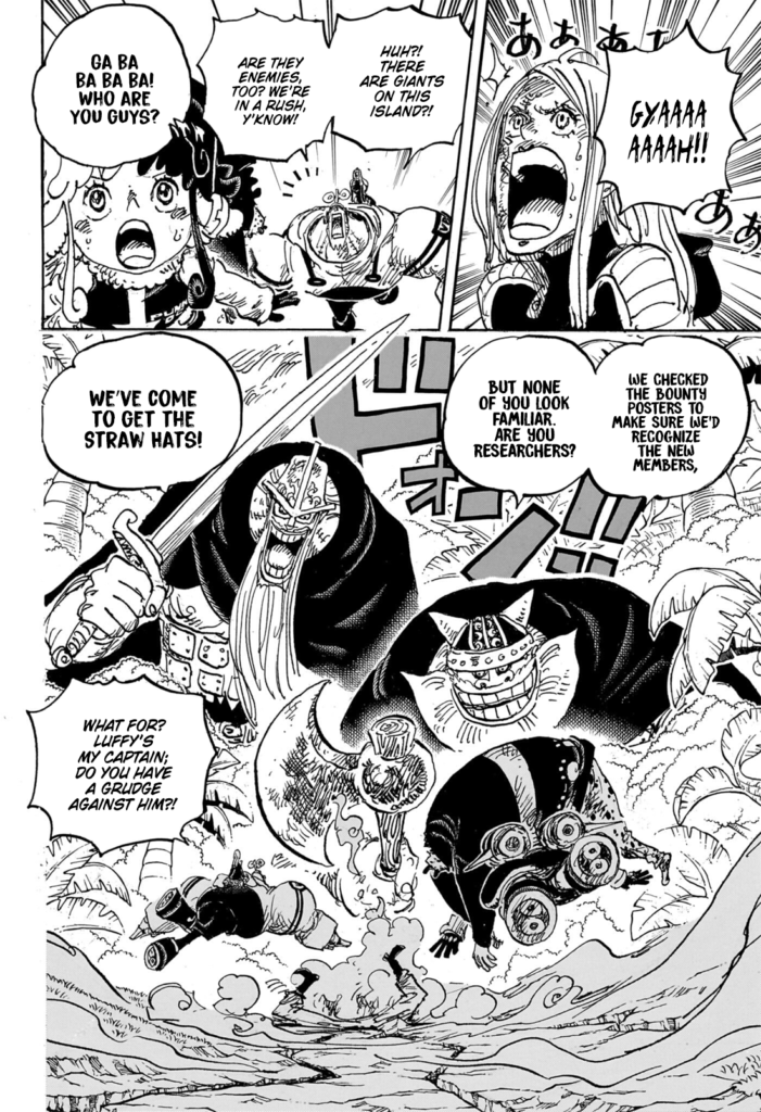 One Piece Chapter 1108- TCB scan Tech