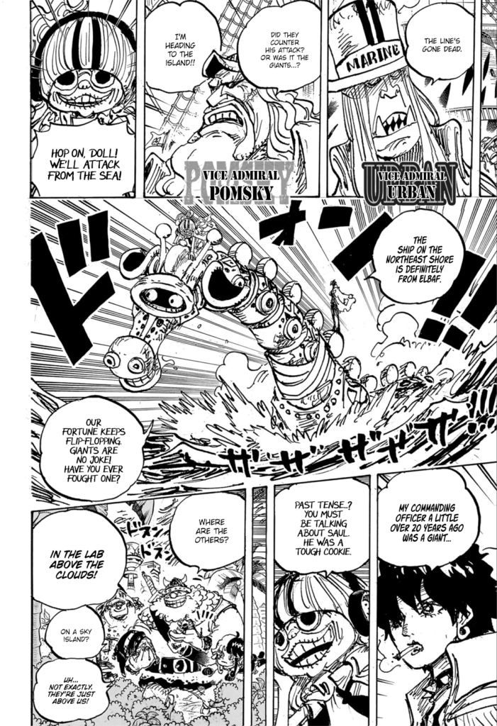 One Piece Chapter 1108- TCB scan Tech